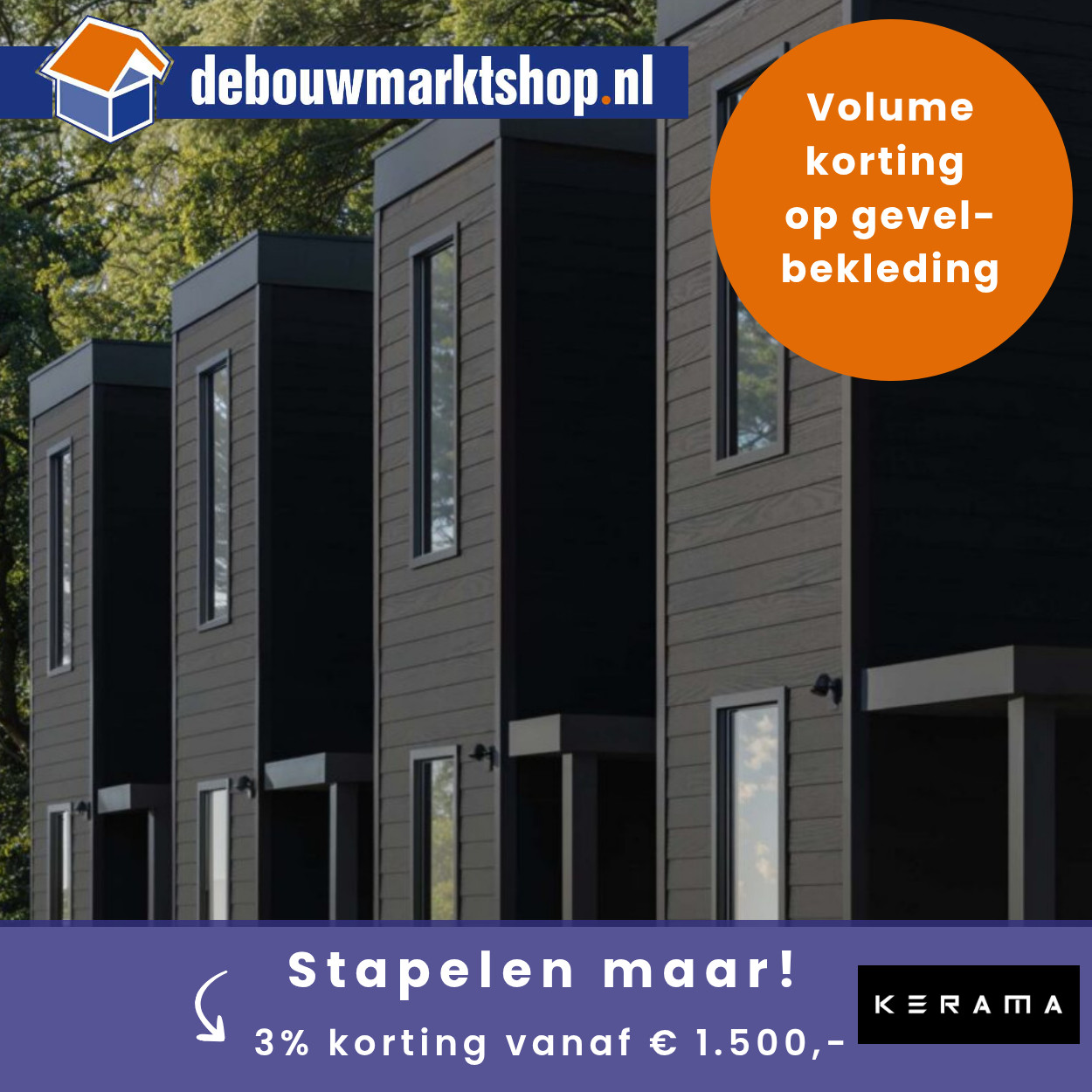Kerama Harmony Silvered Oak Gevelbekleding